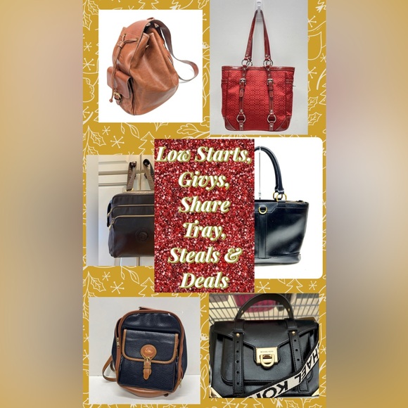 Handbags - Live Auction Give-A-Way!